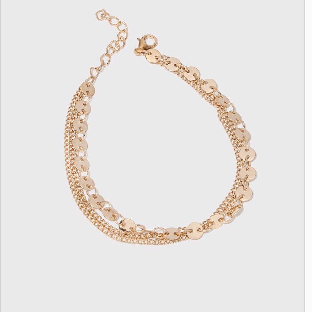 Delicate Chain Anklet in Silver